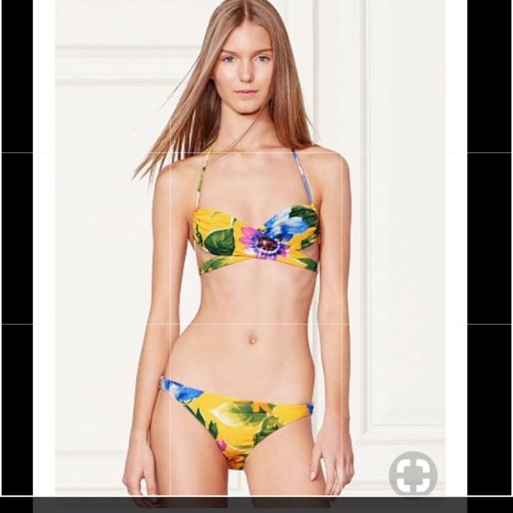 NEW LAUREN RALPH LAUREN FLORAL BIKINI